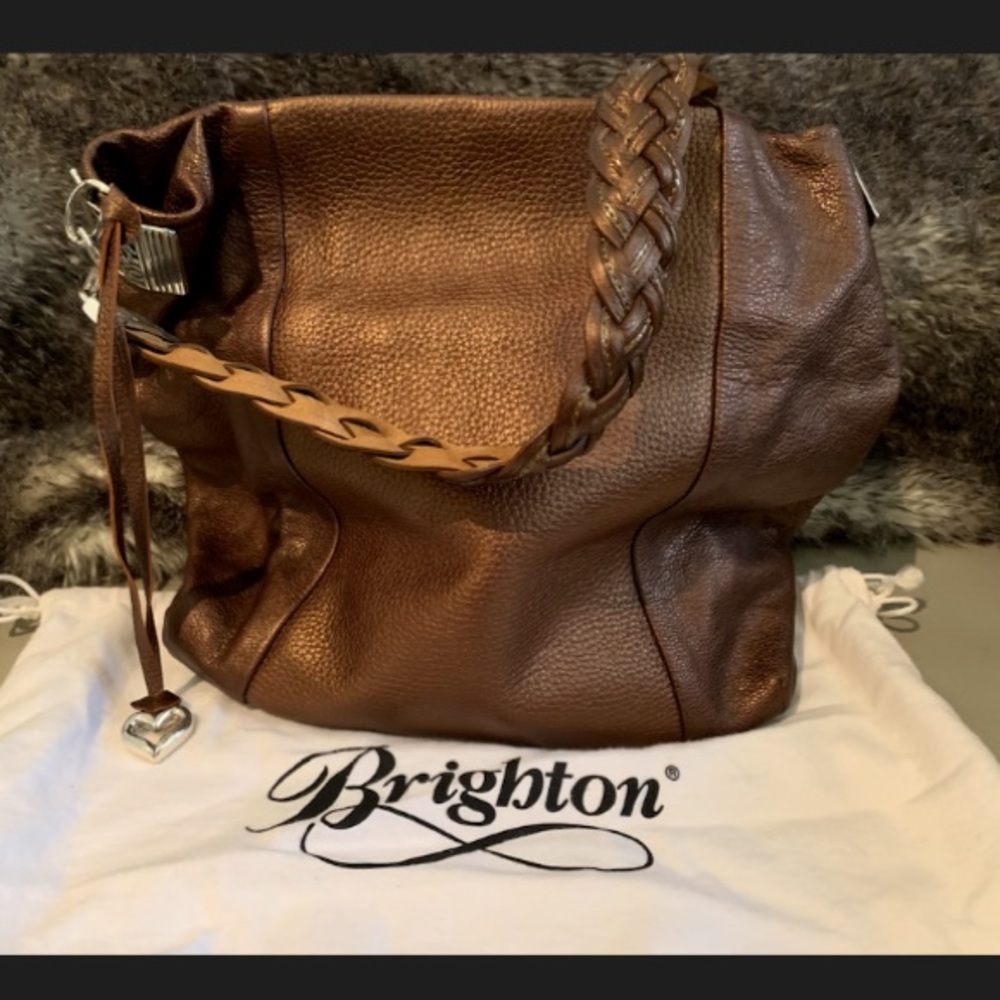 Brighton Copper Brown Shoulder Bag NWT